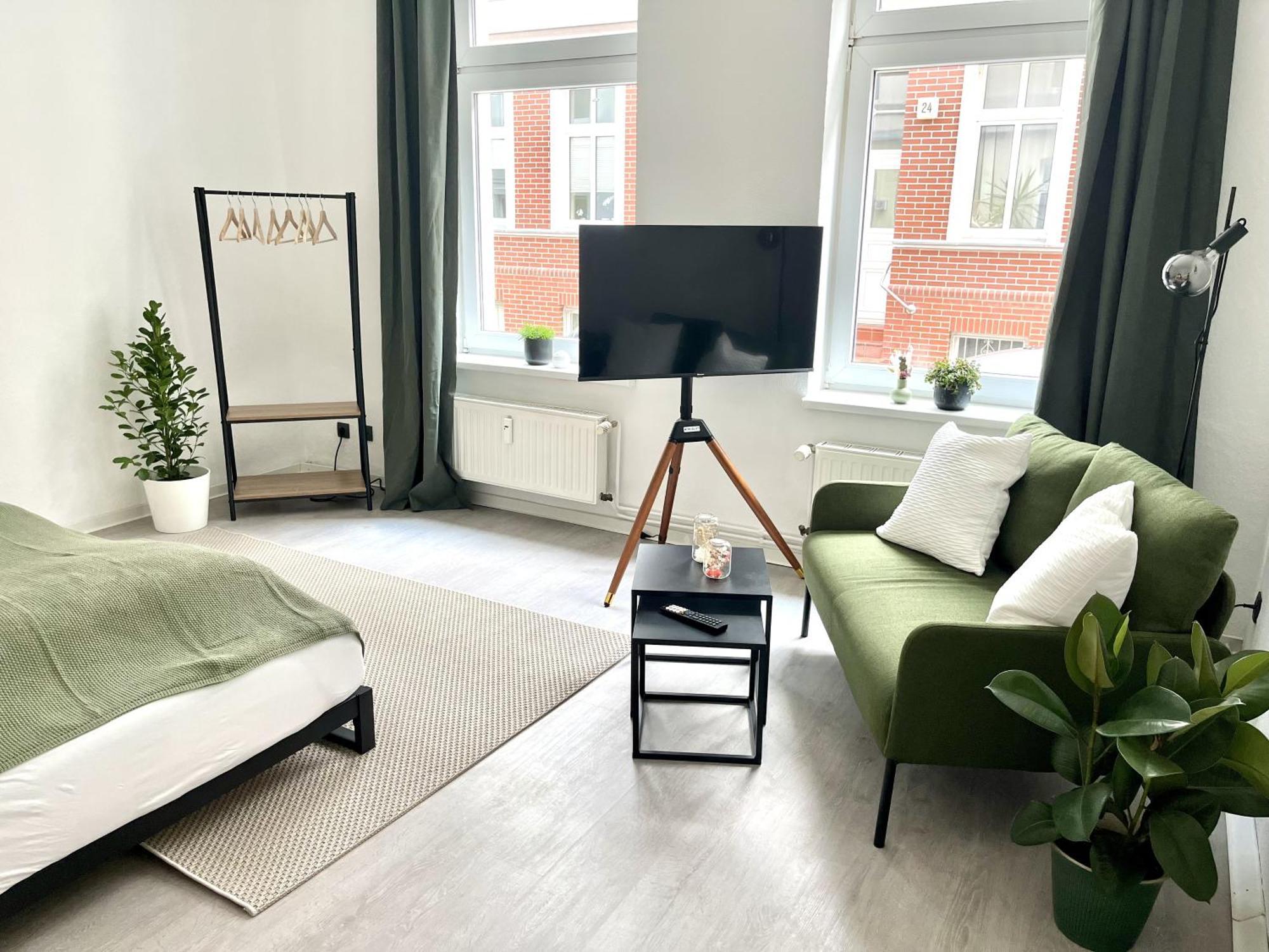 Endless: Studio Mit Netflix + Workstation Im Zentrum Schwerin  Eksteriør billede