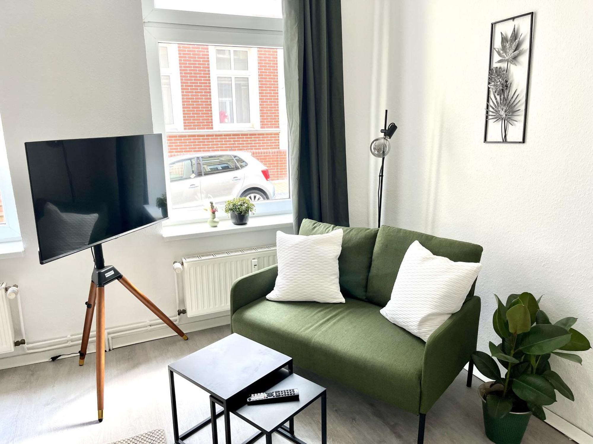 Endless: Studio Mit Netflix + Workstation Im Zentrum Schwerin  Eksteriør billede